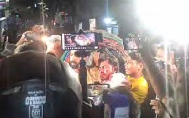 জাপা কার্যালয়ের সামনে ফের সংঘর্ষ, গুরুতর আহত নুরুল হক নুর